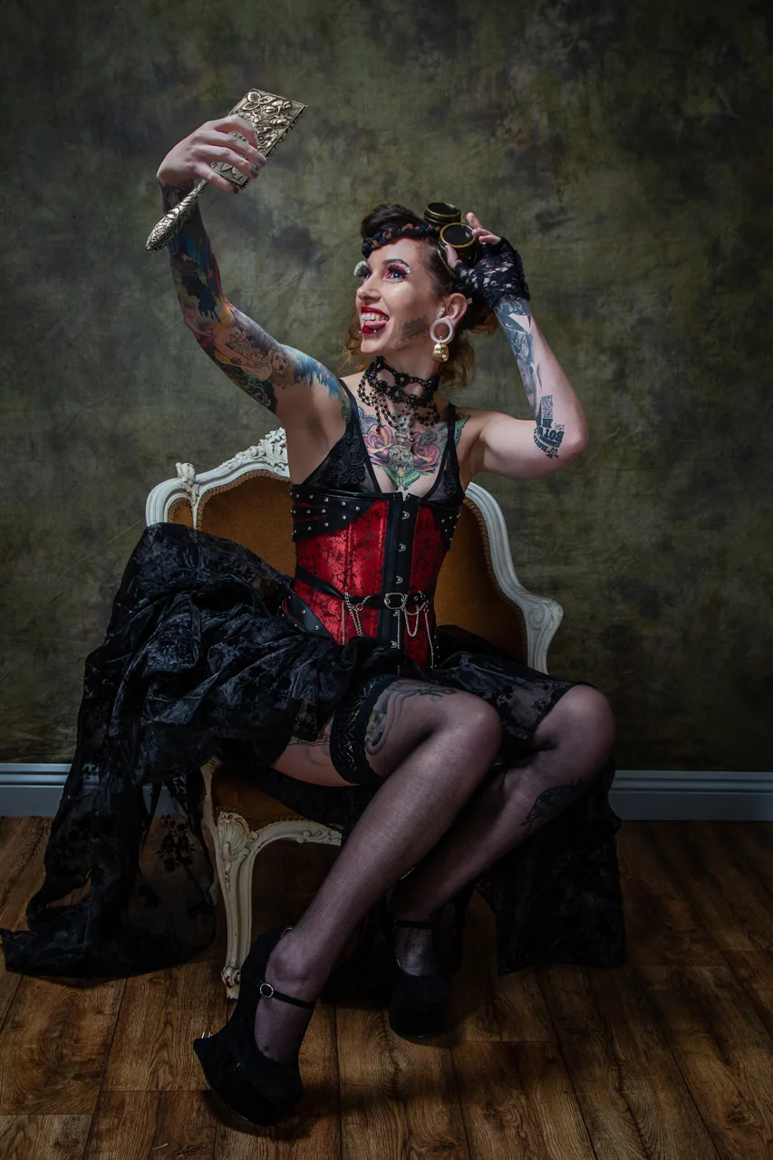 Luxury boudoir portrait by Elland-Vee in Warminster, Wiltshire